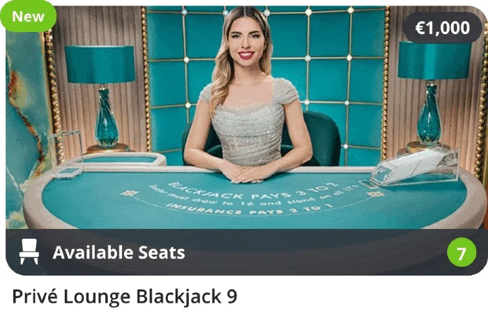 High-roller seating in Habtam Bet's live casino